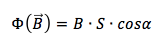 Formula del flusso del campo magnetico