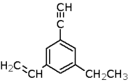 1-etenil-3-etil-5-etinilbenzene