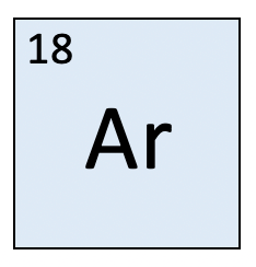Numero atomico argon