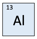 Numero atomico dell'alluminio